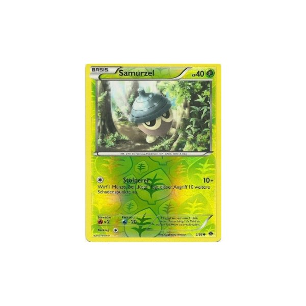 Samurze 02/99 REVERSE HOLO