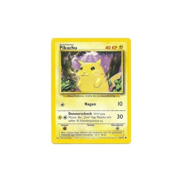 Pikachu 1. Edition