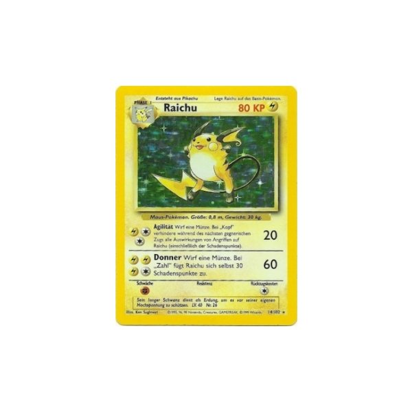 Raichu HOLO 1. Edition