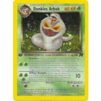 Dunkles Arbok HOLO 1. Edition