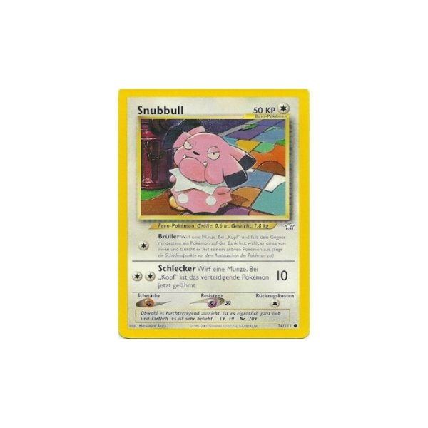 Snubbull 1. Edition