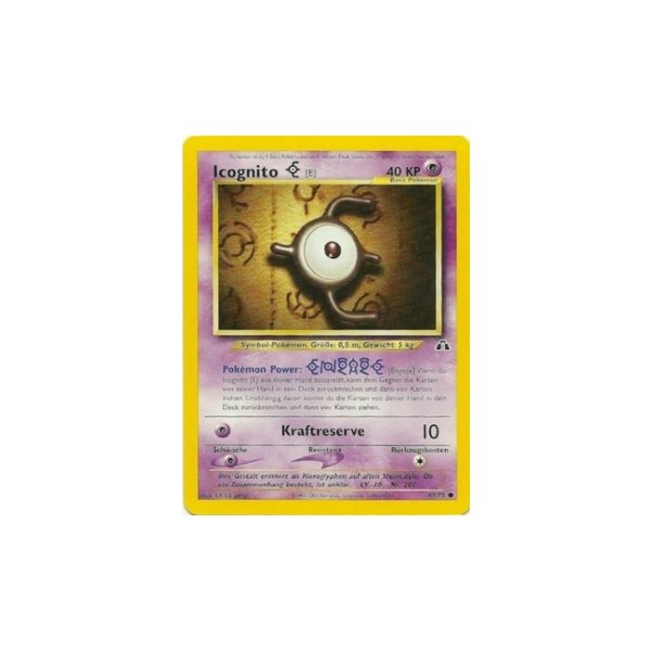 Icognito E 1. Edition