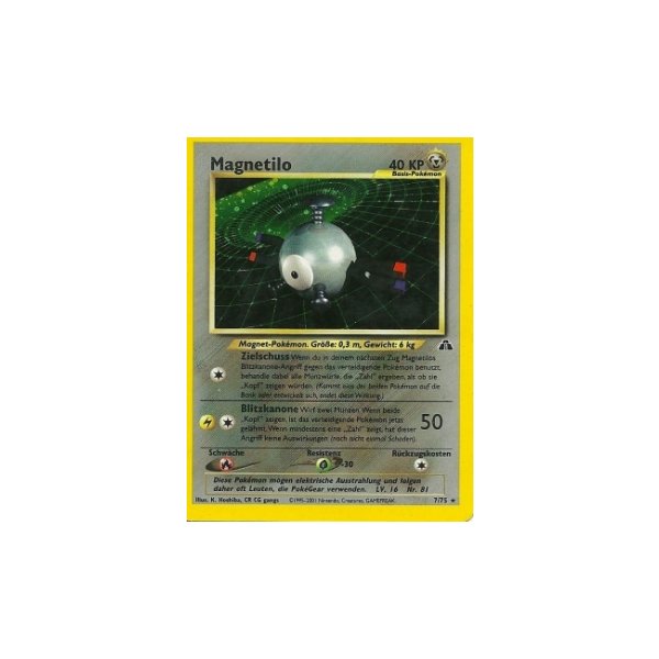 Magnetilo 7/75  HOLO 1. Edition