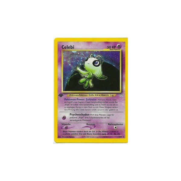Celebi 3/64 HOLO 1. Edition
