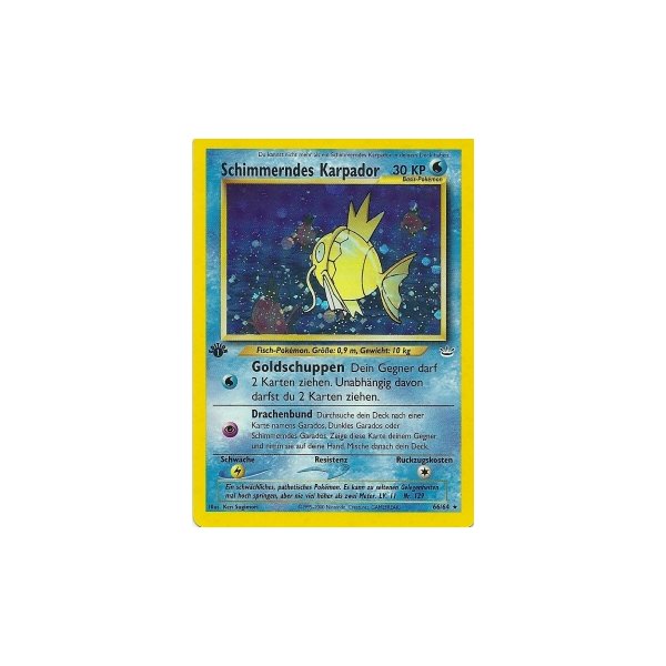 Schimmerndes Karpador 1. Edition