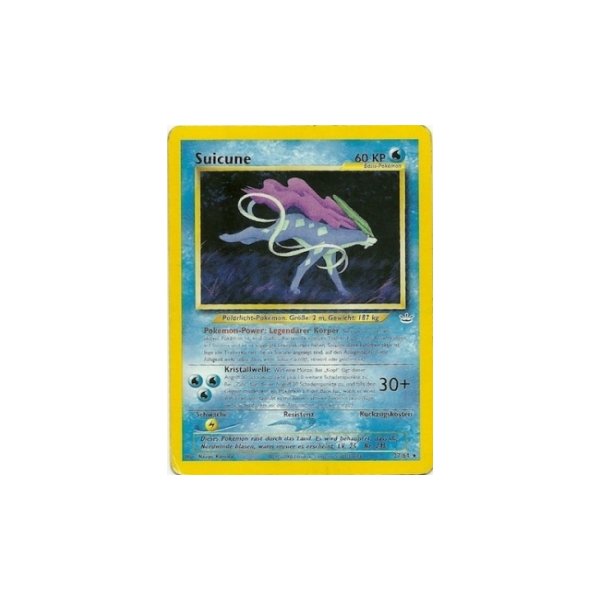 Suicune 27/64 1. Edition
