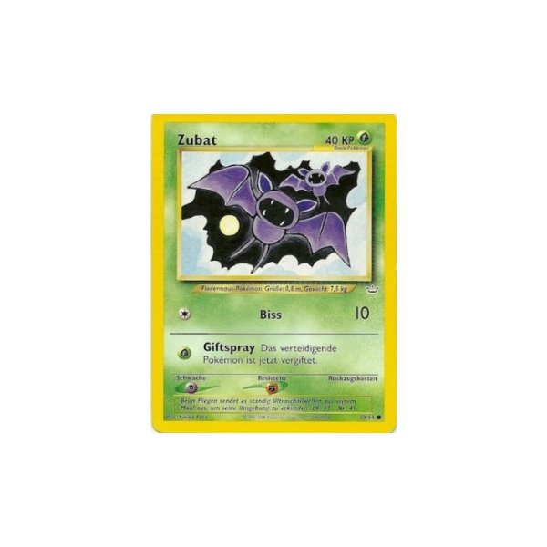 Zubat 1. Edition