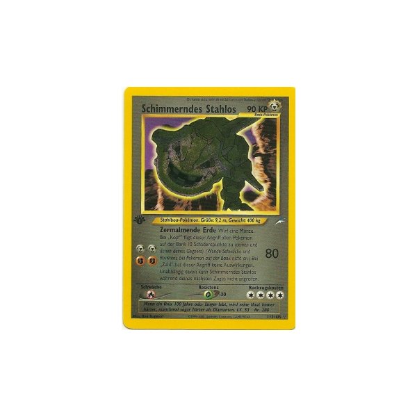 Schimmerndes Stahlos 1. Edition
