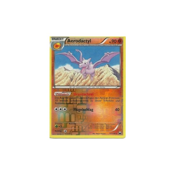 Aerodactyl 053/108 REVERSE HOLO