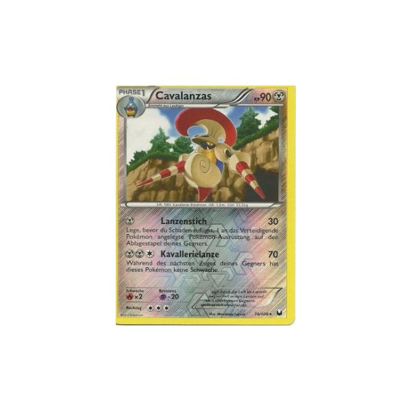 Cavalanzas 074/108 REVERSE HOLO