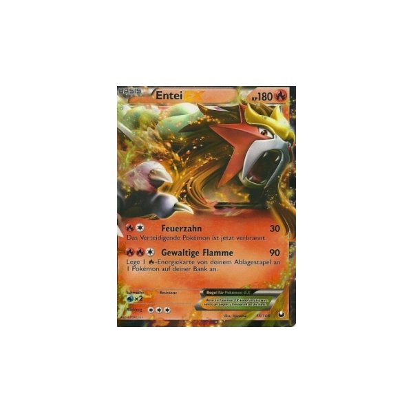 Entei-EX 013/108 HOLO