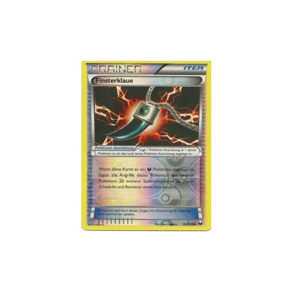 Finsterklaue 092/108 REVERSE HOLO