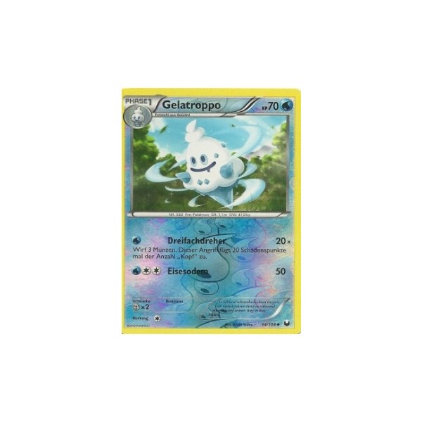 Gelatroppo 034/108 REVERSE HOLO