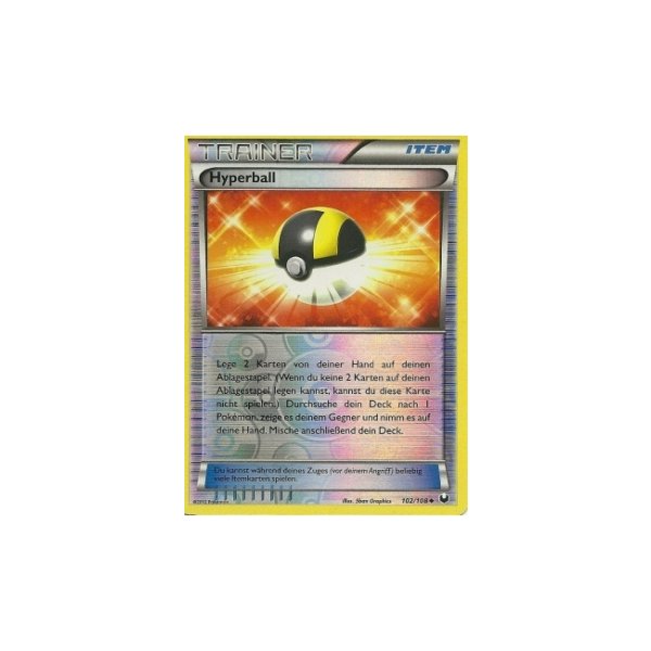 Hyperball 102/108 REVERSE HOLO