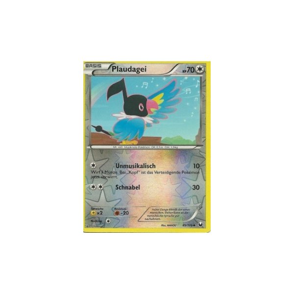 Plaudagei 085/108 REVERSE HOLO