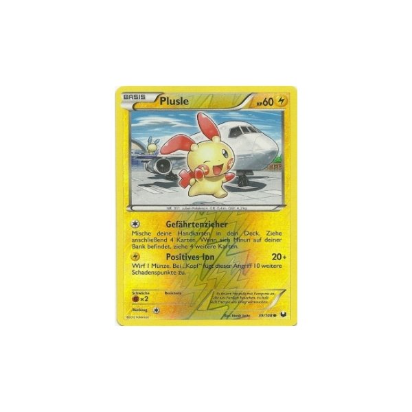 Plusle 039/108 REVERSE HOLO