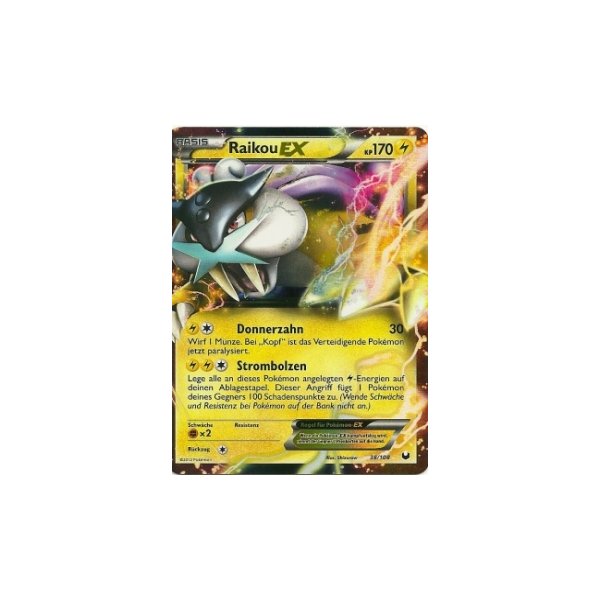 Raikou-EX 038/108 HOLO