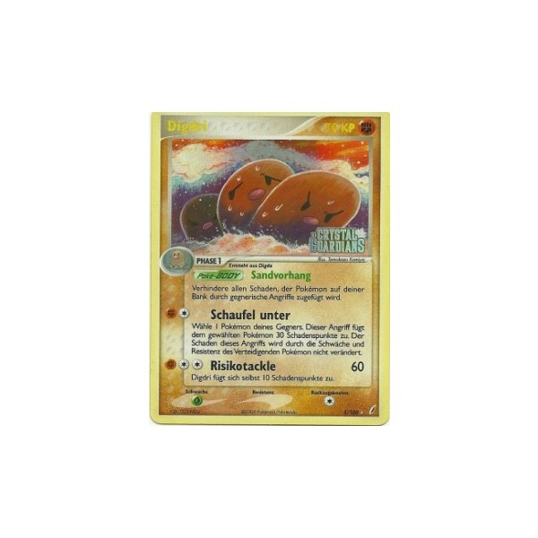 Digdri REVERSE HOLO GOLD