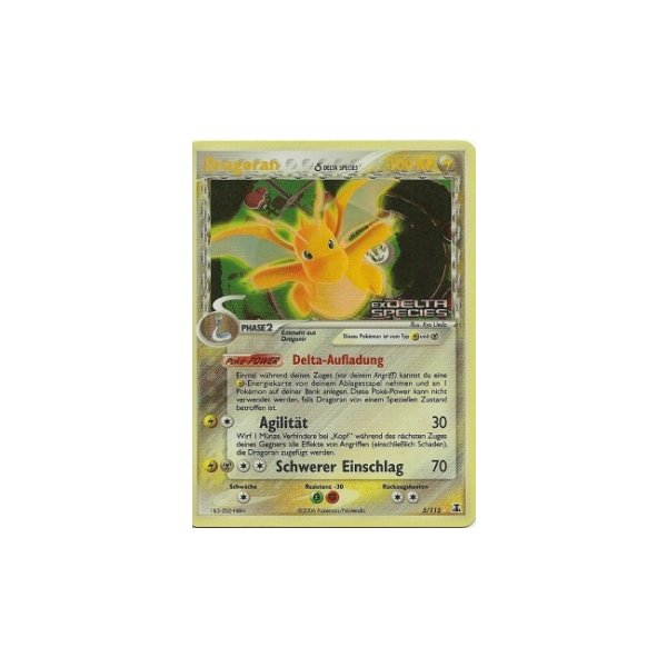 Dragoran REVERSE HOLO GOLD