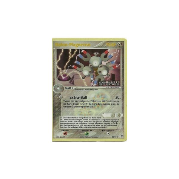 Holon-Magneton REVERSE HOLO GOLD