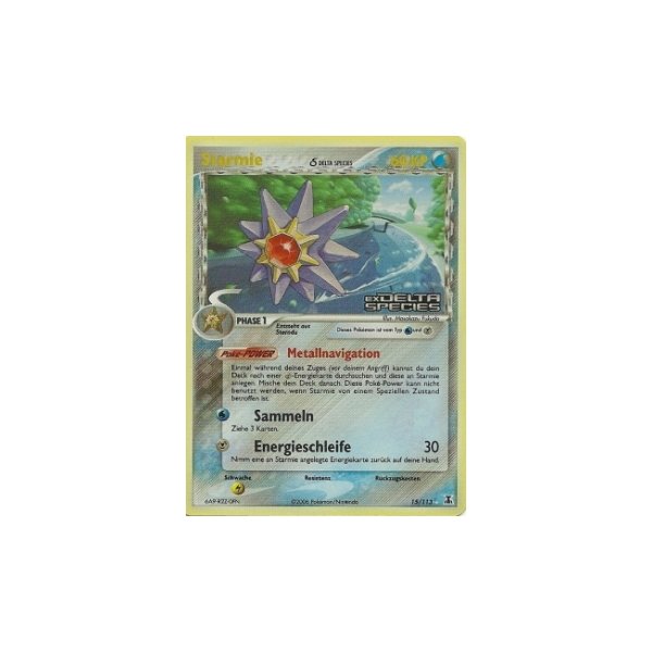 Starmie 15/113 REVERSE HOLO GOLD