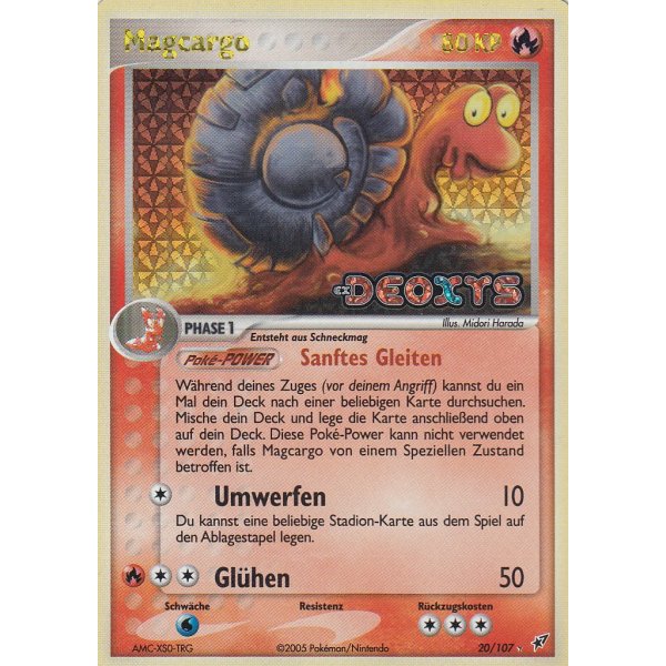 Magcargo 20/107 REVERSE HOLO