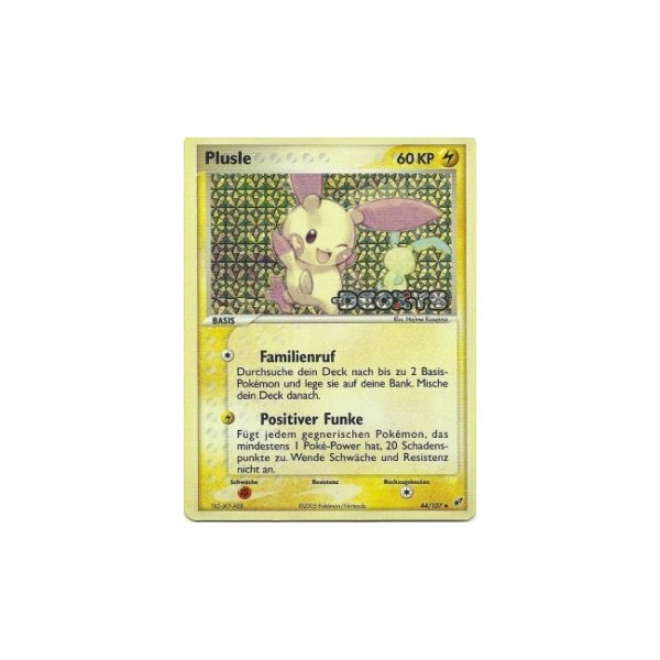 Plusle REVERSE HOLO