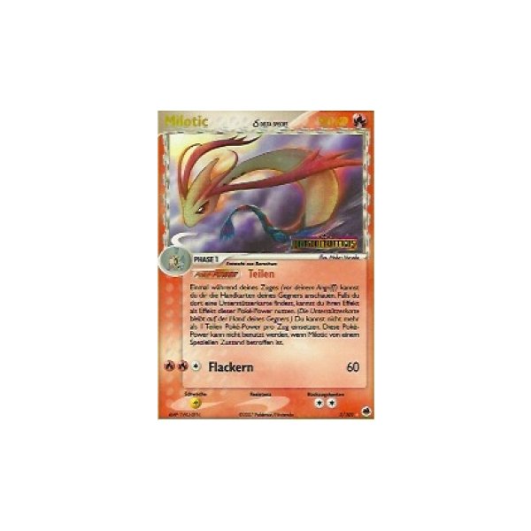Milotic REVERSE HOLO GOLD