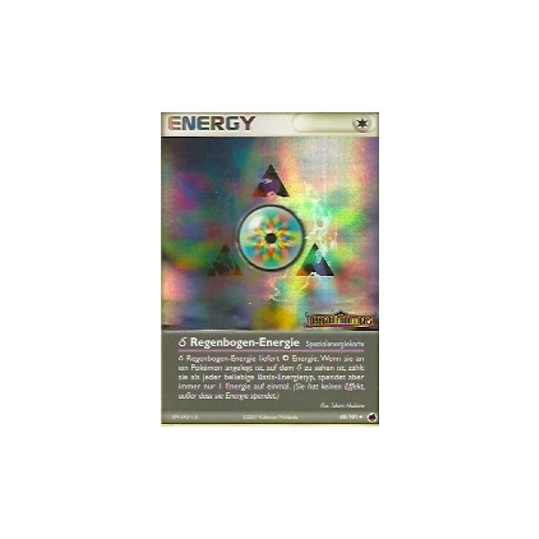 Regenbogen-Energie REVERSE HOLO