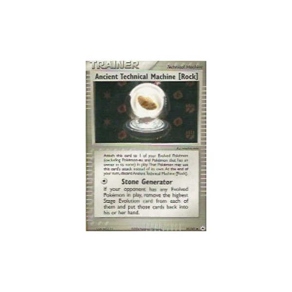 Ancient Technical Machine (Rock) REVERSE HOLO