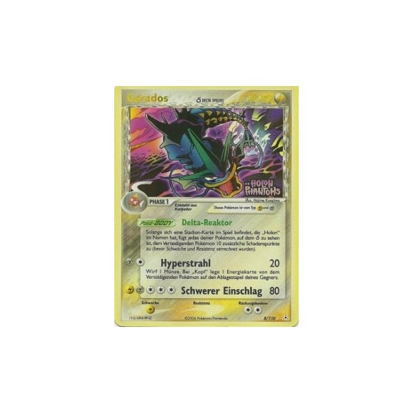 Garados 8/110 REVERSE HOLO