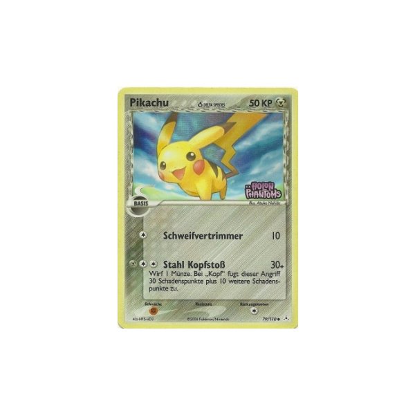 Pikachu 79/110 REVERSE HOLO
