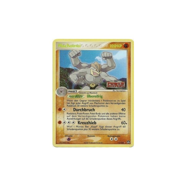 Machomei REVERSE HOLO GOLD