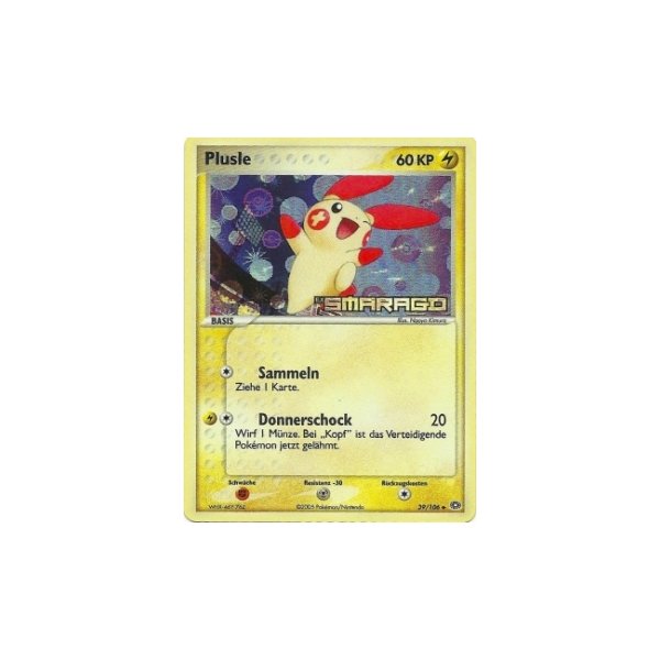 Plusle REVERSE HOLO