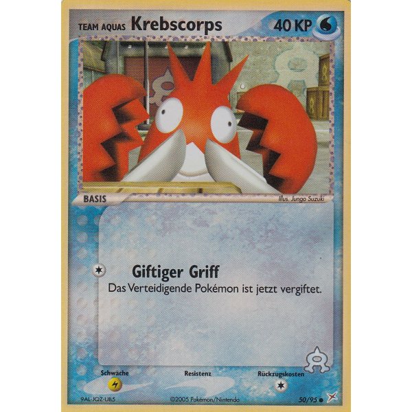 Team Aquas Krebscorps 50/95 REVERSE HOLO