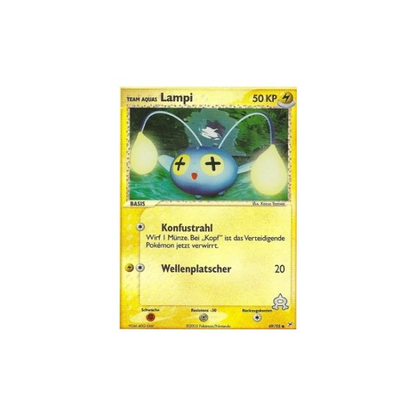 Team Aquas Lampi REVERSE HOLO