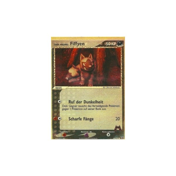 Team Magmas Fiffyen 66/95 REVERSE HOLO