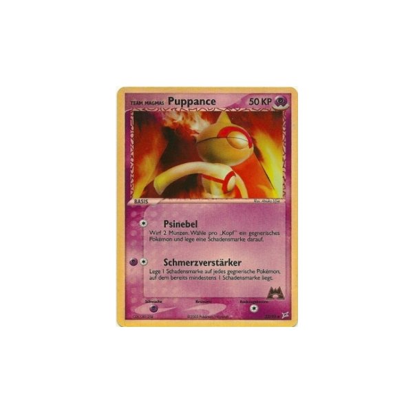Team Magmas Puppance 32/95 REVERSE HOLO