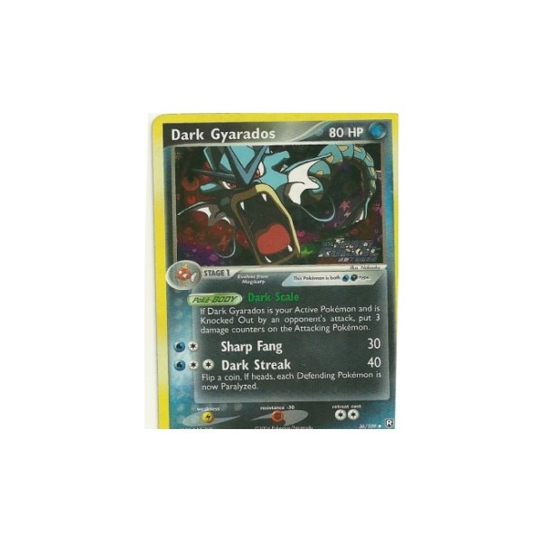 Dark Gyarados REVERSE HOLO