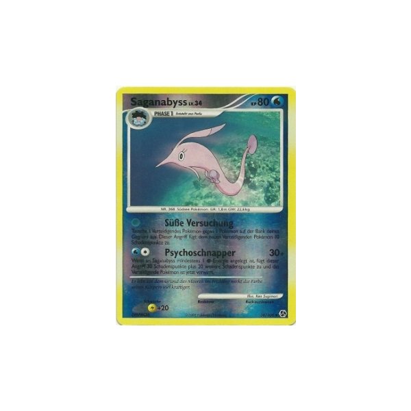 Saganabyss Lv.34 038/106 Reverse Holo