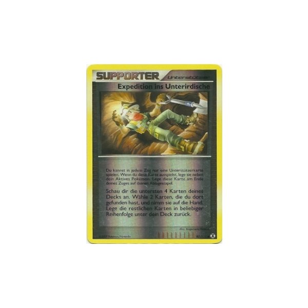 Expedition ins Unterirdische REVERSE HOLO