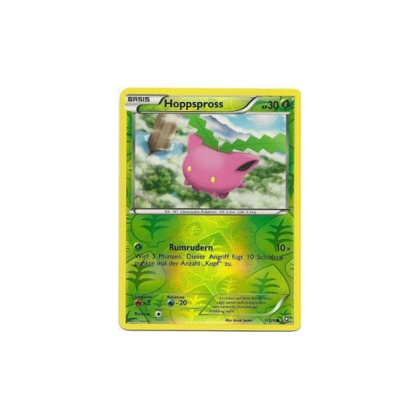 Hoppspross 001/124 REVERSE HOLO