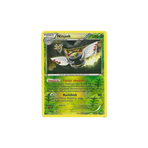 Ninjask 011/124 REVERSE HOLO