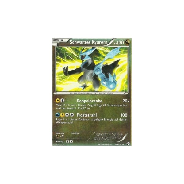 Schwarzes Kyurem 100/149