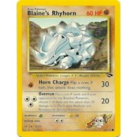 Blaine's Rhyhorn  1. Edition