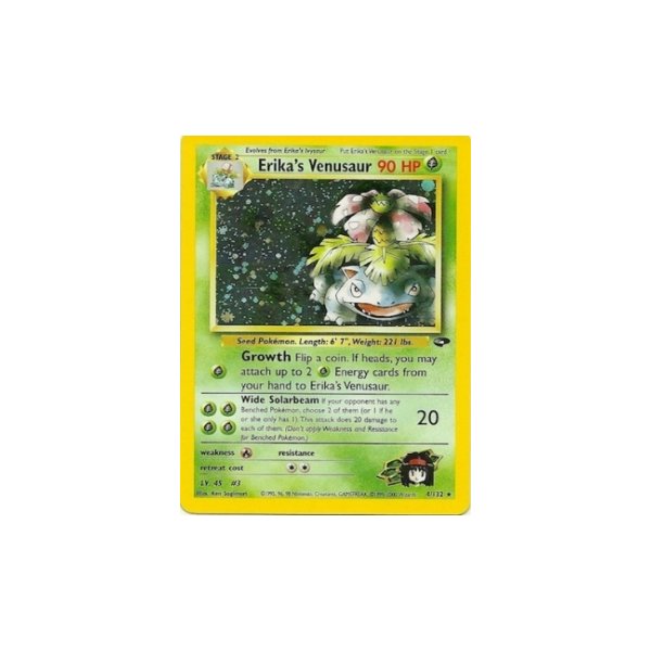 Ericas Venusaur HOLO 1. Edition