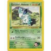 Giovanni's Nidoran W 1. Edition