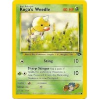 Koga's Weedle 1. Edition