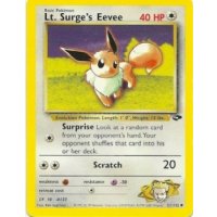Lt. Surges Eevee  1. Edition
