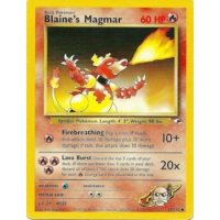 Blaine's Magmar  1. Edition